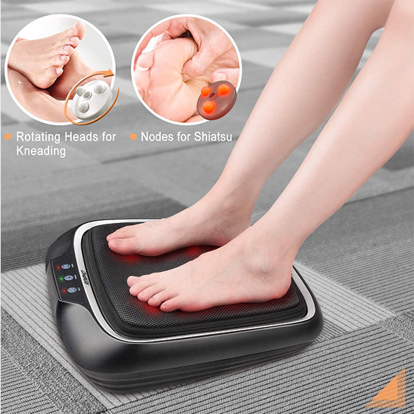 RENPHO Foot Massager with Heat, Shiatsu Heated Electric Foot Massager