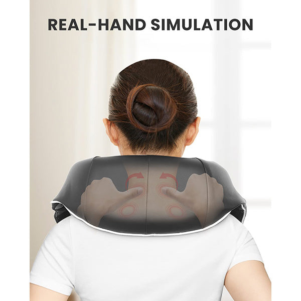 RENPHO Shiatsu Neck and Shoulder Back Massager with Heat for Waist, Leg, Calf, Foot, Arm, Belly, Full Body