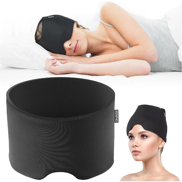 RENPHO Ice Head Wrap Headache Relief Hat for Migraine