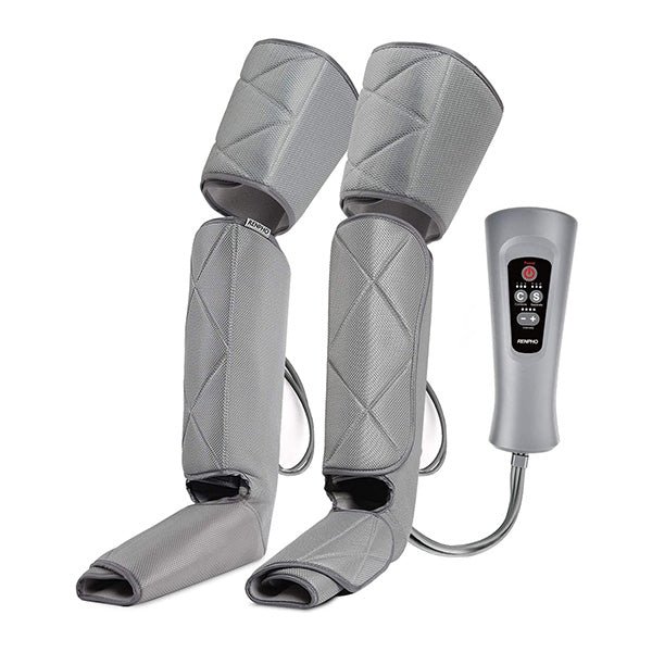 RENPHO Leg Massager for Circulation and Relaxation, Calf Feet Thigh Massage with 6 Modes 4 Intensities